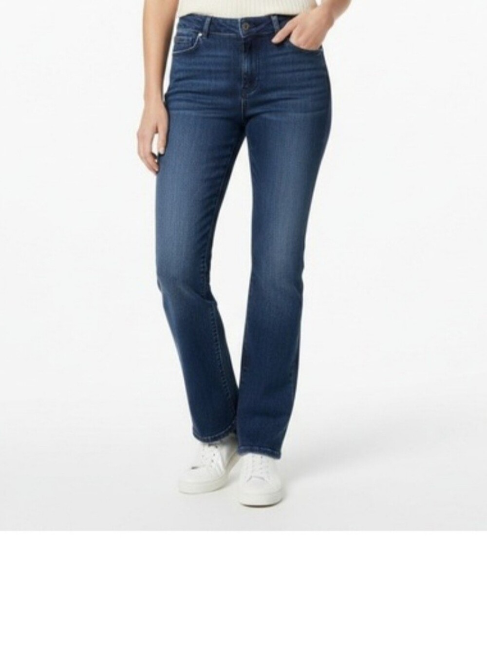 Lee MODERN Series Curvy FIT Bootcut Women's Jeans in Dark Blue
